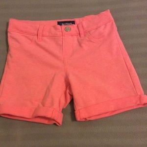 ✨pink jegging shorts